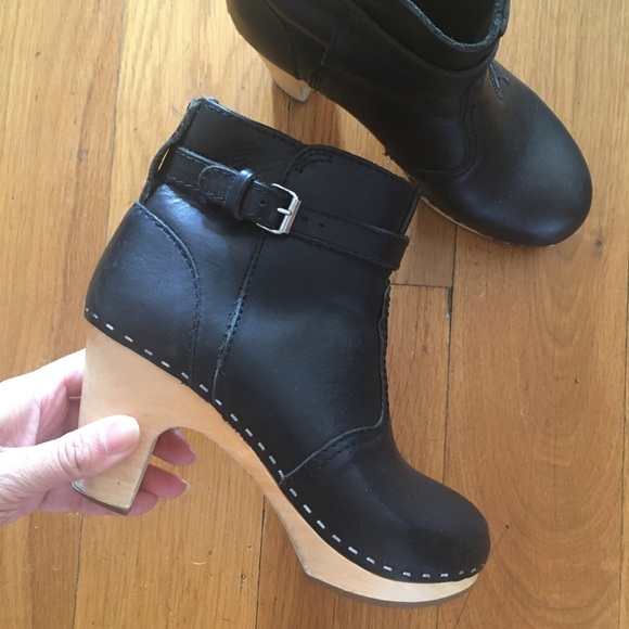 Swedish Hasbeens Jodhpur Ankle Boots Black size 35 - Picture 5 of 8